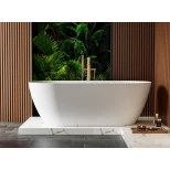 Изображение товара ванна из литьевого мрамора 170x80 см cezares relax czr-relax-170-80-57-ssb