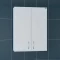 Шкаф подвесной белый глянец Санта Стандарт 401010 - 1