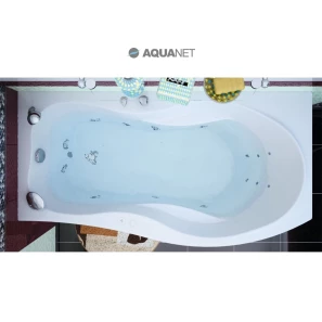 Изображение товара акриловая ванна 169,8x89,8 см r aquanet borneo 00205284