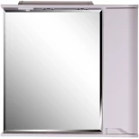 Изображение товара зеркальный шкаф 80x75 см белый r asb-mebel бари