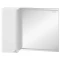 Зеркальный шкаф 83x63 см белый глянец Edelform Nota 35809 - 4