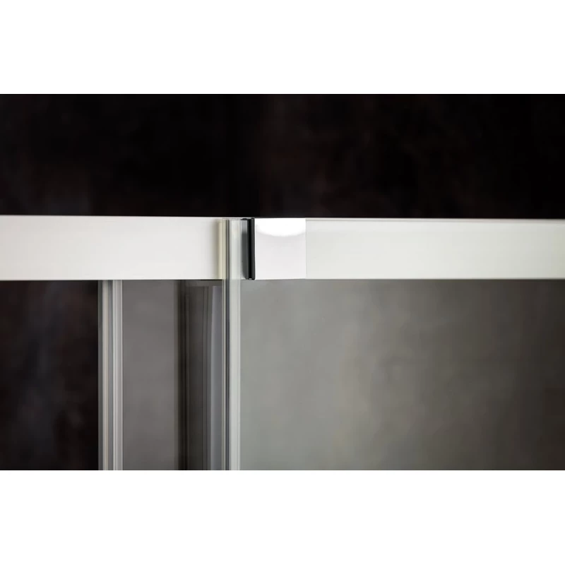 Душевая дверь 140 см Ravak Matrix MSD4 белый прозрачное 0WKM0100Z1