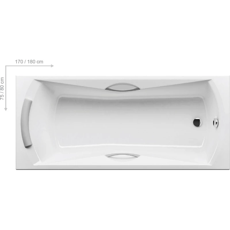 Акриловая ванна Sonata 180x80 Ravak CW01000000