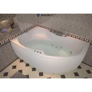 Изображение товара акриловая ванна 158,8x98,9 см левая aquanet capri 00205476