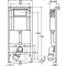Комплект подвесной унитаз IDDIS Stone STORDSEI25 + система инсталляции Viega 713386 - 4