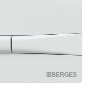 Изображение товара смывная клавиша berges novum f4 белый матовый 040054