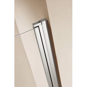 Изображение товара душевая дверь 75 см cezares eco-o-b-1-75-p-cr текстурное стекло