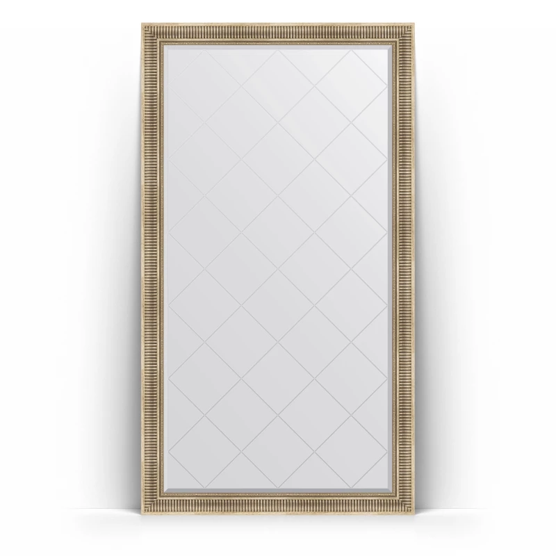 Зеркало напольное 112x202 см серебряный акведук Evoform Exclusive-G Floor BY 6361 