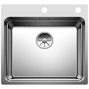 Изображение товара кухонная мойка blanco etagon 500-if/a infino зеркальная полированная сталь 521748