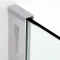 Душевая дверь распашная 120 см прозрачное стекло WasserKRAFT ALLER 10H05RBLACK - 3
