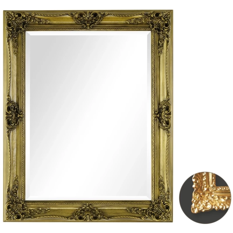 Зеркало 76x95 см золотой Migliore 30997