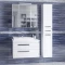 Комплект мебели белый глянец 80 см Санта Нептун 230012 + 900120 + 113011 - 1