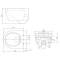 Комплект подвесной унитаз SSWW NC2038 + система инсталляции Jacob Delafon E5504-NF + E4326-CP - 12