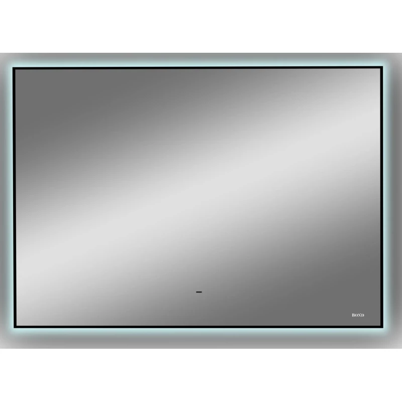 Зеркало 100x80 см черный Bond Cube M36ZE-10080