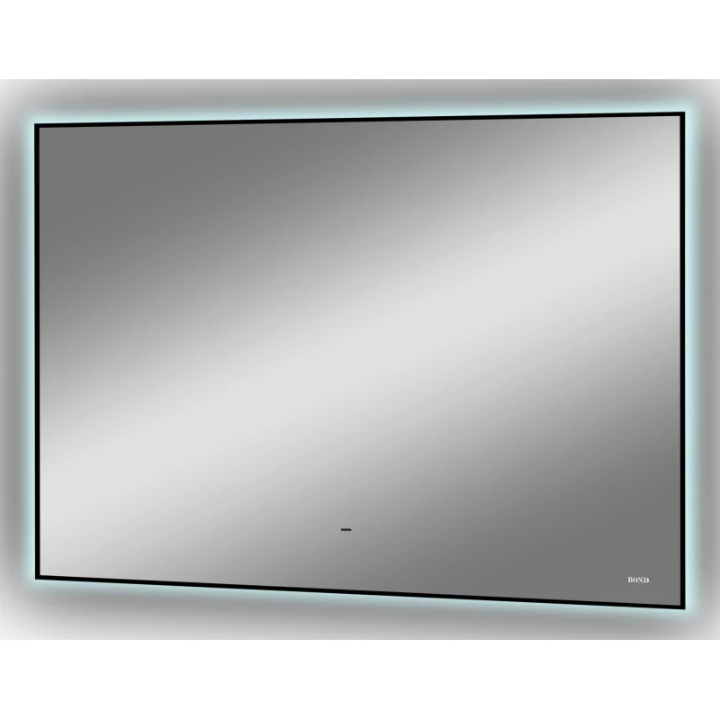 Зеркало 100x80 см черный Bond Cube M36ZE-10080