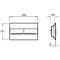 Комплект подвесной унитаз MEER MR-2108 + система инсталляции Jacob Delafon E5504-NF + E4316-00 - 7