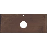 Изображение товара столешница 117 см коричневый матовый для накладных раковин kerama marazzi plaza next про феррум pl1.dd571300r\120