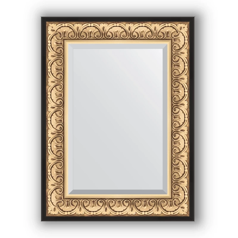 Зеркало 60x80 см барокко золото Evoform Exclusive BY 1231