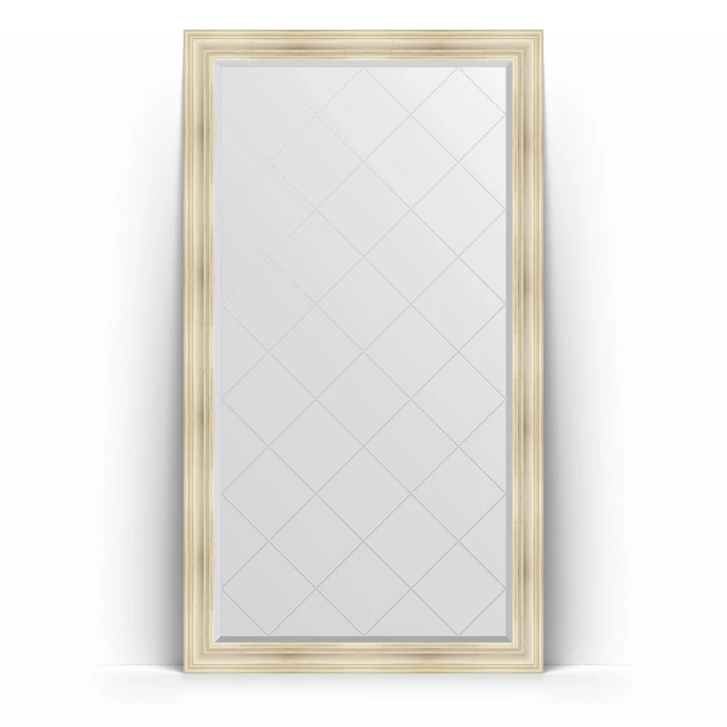 Зеркало напольное 114x204 см травленое серебро Evoform Exclusive-G Floor BY 6368
