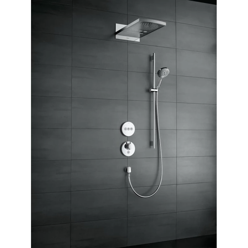 Запорный вентиль для 3 потребителей, СМ Hansgrohe ShowerSelect S 15745000