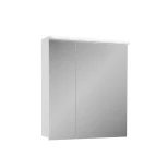 Изображение товара зеркальный шкаф 60x72,2 см белый diborg katarine 77.4103