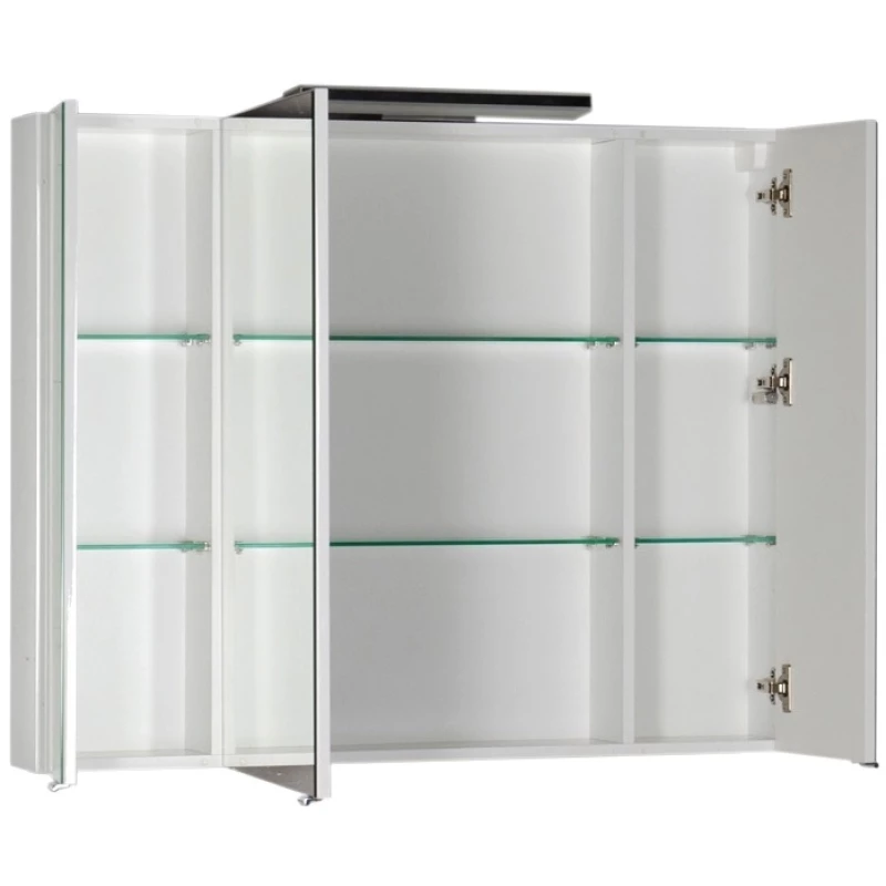 Зеркальный шкаф 105x85 см белый Aquanet Орлеан 00183078