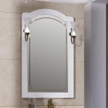 Зеркало 60x101,1 см белый матовый Opadiris Лоренцо