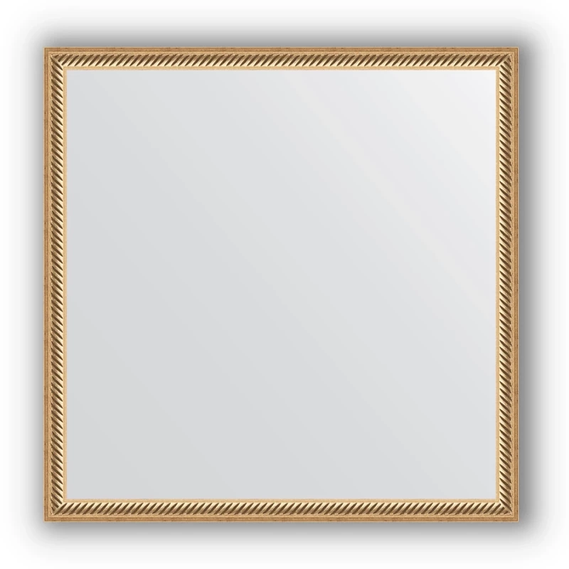Зеркало 58x58 см витое золото Evoform Definite BY 0606