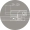 Душевой уголок 100-110x89,5 см Cezares SLIDER-AH-1-90-100/110-GRIGIO-Cr серое - 3