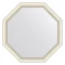 Зеркало 51x51 см белый с серебром Evoform Octagon BY 7430 - 1