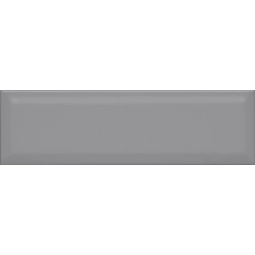 Плитка 9015 Аккорд серый тёмный грань 8,5x28,5