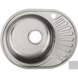 Изображение товара кухонная мойка декоративная сталь ukinox фаворит fal577.447 -gt6k 2l