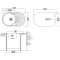 Кухонная мойка матовая сталь Ukinox Фаворит FAM747.447 -GT5K 1R - 2