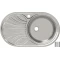 Кухонная мойка матовая сталь Ukinox Фаворит FAM747.447 -GT5K 1R - 1