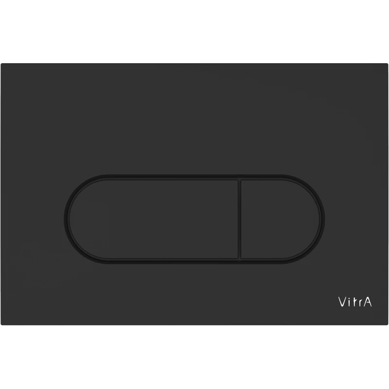 Смывная клавиша VitrA Root Round черный матовый 740-2211