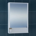 Изображение товара зеркальный шкаф 60x90 см белый глянец r санта вегас 700178
