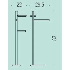 Изображение товара комплект для туалета colombo design units b9113.d.cr-van