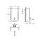 Дозатор жидкого мыла  настенный Vitra Arkitekta A44372EXP - 3