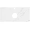 Столешница 100 см белый матовый для накладных раковин Kerama Marazzi Plaza Classic Монте Тиберио PL1.SG507120R\100 - 2