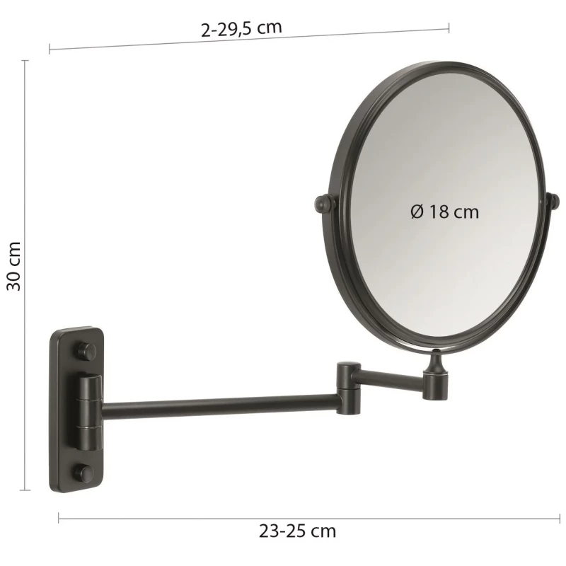 Косметическое зеркало x 3 Gedy Gaia CO2024(14)