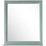 Изображение товара зеркало 77x85 см зеленый asb-woodline гранда 4607947231052