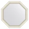 Зеркало 56x56 см белый с серебром Evoform Octagon BY 7437 - 1