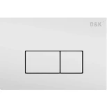 Изображение товара смывная клавиша d&k rhein белый db1499016