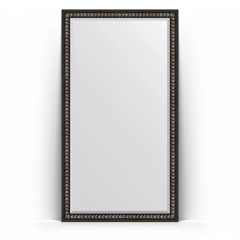 Зеркало напольное 110x199 см черный ардеко Evoform Exclusive Floor BY 6148