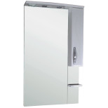 Изображение товара зеркальный шкаф 56x106,6 см белый asb-mebel грета