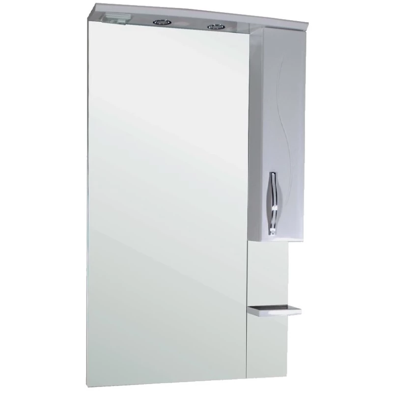 Зеркальный шкаф 56x106,6 см белый ASB-Mebel Грета