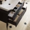 Комплект мебели черный матовый 85 см Aqwella 5 Stars LaDonna LAD0108BLK + LAD.07.04.D + LAD0207BLK - 3