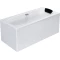 Акриловая ванна 170x70 см с отверстиями для ручек Roca Sureste ZRU9302769 - 3