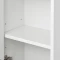 Шкаф одностворчатый 35x80 см белый глянец/дуб эндгрейн L/R Акватон Марти 1A270203MY010 - 3