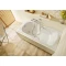 Чугунная ванна 150x80 см с противоскользящим покрытием Roca Haiti SET/2332G000R/526804210/150412330 - 3